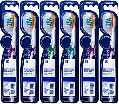 Oral-B Pro-Flex Toothbrush, Expert Clean, Soft (Colors Very) - Pack of 6