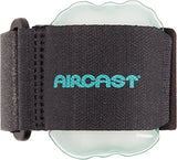 Aircast Pneumatic Armband: Tennis/Golfers Elbow Support Strap, Black