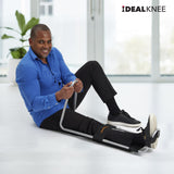 IdealKnee One Pad - Advanced Knee Extension & Pain Relief Device - Endorsed by PTs & Surgeons - Ideal for ACL, MCL Recovery, Athletes, Therapy & Rehab