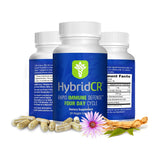 HybridCR Rapid Immune Boost Defense | Zinc, Echinacea, Andrographis, Ginseng, Selenium, Gluten-Free & Non-GMO | 5-In-1 Immune Support Supplement | Pharmacist Formulated 1 Month Supply (30 Veggie Caps)