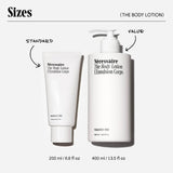 Nécessaire The Body Lotion with Pump. Multi-Peptide Firming Lotion to Moisturize, Firm, Strengthen. 2.5% Niacinamide, Vitamin C/E + Omega 6/9. Dermatologist-Tested. Hypoallergenic. 400ml / 13.5 fl oz