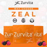 Zurvita- Zeal for Life- Wellness 10 Count Single- Wild Berry (Classic)