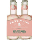 FENTIMANS Pink Grapefruit Tonic Water 200ml (Pack of 4)