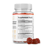 Snap Supplements Beet Root Gummies – 60 Peach-Flavored Gummies for Daily Wellness