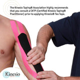 Kinesio Taping - Elastic Therapeutic Athletic Tape Tex Gold FP - Beige – 2 in. x 16.4 ft - 3 pack