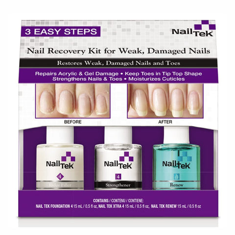 Nail Tek Nail Recovery Kit for Weak, Damaged Nails