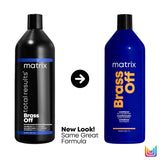 Matrix Brass Off Nourishing Conditioner | Moisturizes Dry Hair | For Color Treated & Bleached Hair | Non-Color Depositing | Leave In Conditioner | Salon Conditioner | Packaging May Vary | 33.8 Fl. Oz