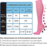 LEVSOX Compression Socks Women and Men Christmas 20-30mmHg Knee High Best for Nurses, Travel, Pregnancy