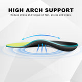 Plantar Fasciitis Feet Insoles Arch Supports Orthotics Inserts Relieve Flat Feet, High Arch, Foot Pain Mens 10-10 1/2 | Womens 12-12 1/2