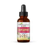 Kids Calm Support Liquid Extract 1oz with Magnesium Glycinate, Magnesium Citrate, Kids Multivitamin - Magnesium for Kids - 1oz Bottle, 1 Unit - Herbal Goodness