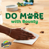 Bounty Quick-Size Paper Towels, White, 12 Family Rolls = 30 Regular Rolls