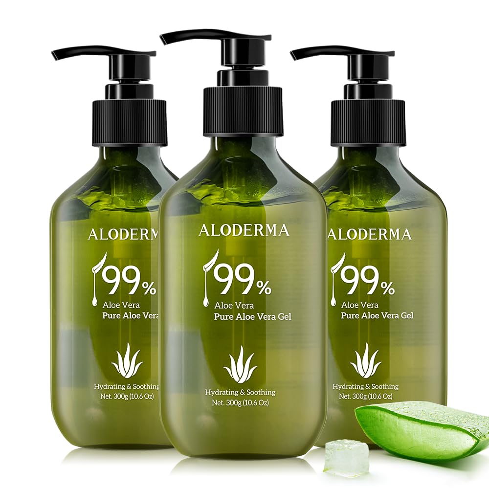 Aloderma 99 Organic Aloe Vera Gel Made Within 12 Hours Of Harvest P