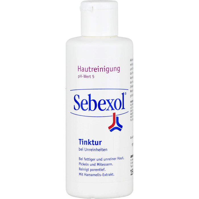 Sebexol tincture deep cleansing for impurities, 150 ml solution