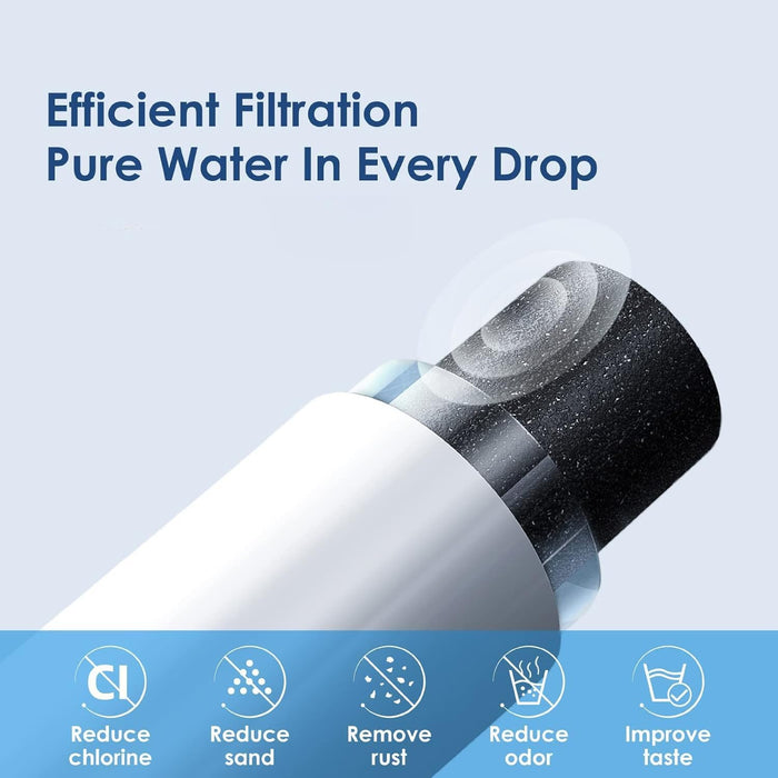 Waterdrop Replacement for GE® Profile Opal Nugget Ice Maker Water Filter, P4INKFILTR, with Ring Pull, NSF 42&372 Certified, BPA-Free, 4 Counts