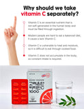 ADDERENITY Korea EUNDAN VitaminC 1,000mg 120 Tablets for One Year Vitamin C1,110% of Daily Value + Lemon VitaminC 2g X 10Sticks