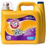 Arm & Hammer Plus OxiClean Odor Blasters Fresh Burst, 128 Loads Liquid Laundry Detergent, 166.5 Fl oz