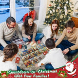 Advent Calendar 2024 Christmas Puzzle for Adults 1000 Pieces, Christmas Stained Glass Life of Jesus Jigsaw Puzzles, 24 Days Christmas Countdown Calendar Winter Puzzle as Christmas Decoration