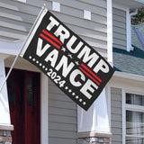 Trump Vance 2024 Flag 3x5 Double Stitched and 2 Brass Grommets Banner for Outdoor Indoor Yard Room Wall Decor Tapestry Hanging Banner