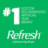 Refresh Tears Lubricant Eye Drops, 0.5 Fl Oz (Pack of 4)