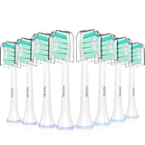 Toothbrush Replacement Heads for Philips Sonicare Replacement Heads, Electric Replacement Brush Head Compatible with Phillips Sonic Care Toothbrush Head C2 4100, 5100, 6100, 8 Pack