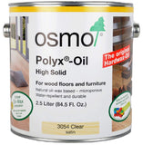 Osmo - Polyx-Oil - 3054 Clear Satin - 2.5 Liters