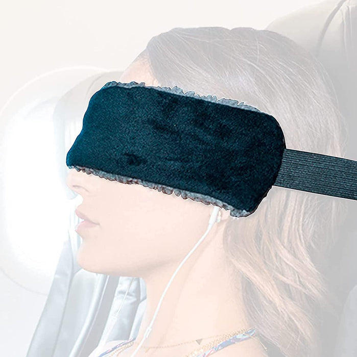 SeatSleeper The Travel Pillow Alternative That Stops Head Bobbing – Airplane Straps and Car Support Band Great on Upright Super Comfy & Neck Small Compact