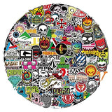 100 PCS Vinyl Random Skateboard Cool Stickers no Repeat Stickers Notebook Stickers Guitar Trolley case Stickers Waterproof car Graffiti Stickers The Teen Boys and Girls