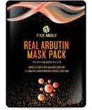 PAXMOLY Real Albutin Mask Sheets 9pcs Real Nature Moisture Face Mask Skin Care