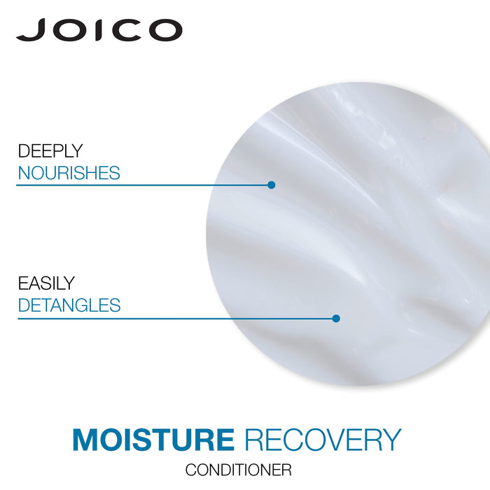 Joico Moisture Recovery Moisturizing Conditioner | For Thick, Coarse, Dry Hair | Restore Moisture, Smoothness, Strength, & Elasticity | Reduce Breakage | With Jojoba Oil & Shea Butter | 33.8 Fl Oz