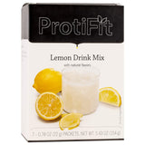 PROTIFIT - High Protein Fruit Flavored Powder Drink Mix, 15g Protein, Low Calorie, Sugar Free, Ideal Protein Compatible, 7 Servings Per Box (Lemon)