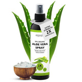 Aromasong Organic Aloe Vera After Sun Spray - 2X More Concentrated - After Sun Care, After Sun Aloe, Aloe Spray for Sunburn Relief, 8oz