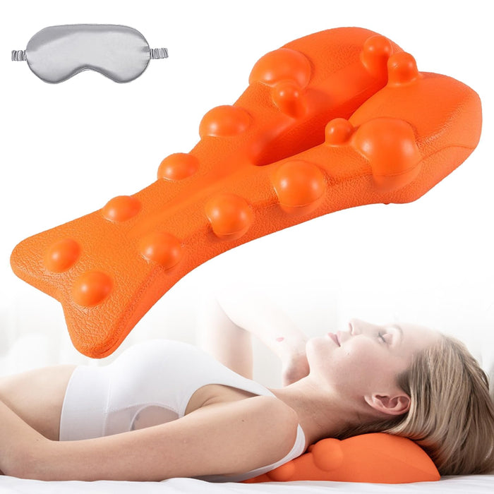 Relieflylab Trapezius Stretcher, Therapoint Trapezius, Reliefly Lab Neck, Reliefly Trapezius Stretcher, Reliefly Lab Trapezius Stretcher,Trigger Point Massager Tool,Neck&Shoulder Relaxer (Orange)