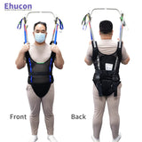 Ehucon Comfort Padded Patient Lift Walking Sling,Portable Hoyer Standing Harness to People/Handicap for Ambulating Support Training,500 lbs Safety Loading-Medium Size