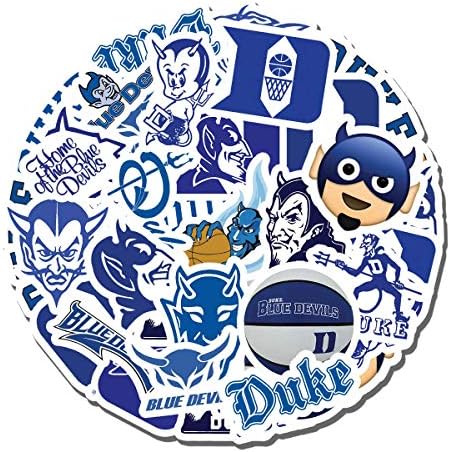 20 PCS Stickers Pack Duke Aesthetic Blue Vinyl Devils Colorful Waterproof for Water Bottle Laptop Scrapbooking Luggage Guitar Skateboard