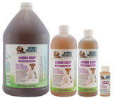 NATURE'S SPECIALTIES Almond Crisp Ultra Concentrated Dog Shampoo for Pets, Makes up to 32 Gallons, Natural Choice for Professional Groomers, Texturizing and Volumizing, Made in USA, 1 gal