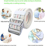 LAMBOX Gait Belt 72 inch-Walking Transfer Belt with Belt Loop Holder for Seniors,Caregiver, Nurse, Therapist,etc.