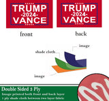 Trump Vance Flags 2024 3x5 Outdoor Take America Back- Take America Back Donald Trump Red Flag Banner Heavy Duty 3 Ply for President Flag 4 Rows Stitched with 2 Brass Grommets