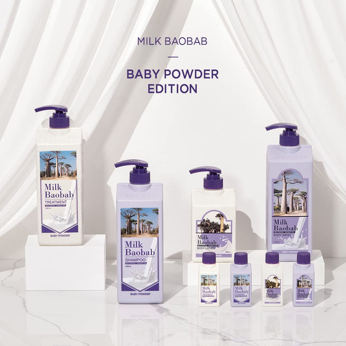 MILK BAOBAB Shampoo Baby Powder, 1000ml