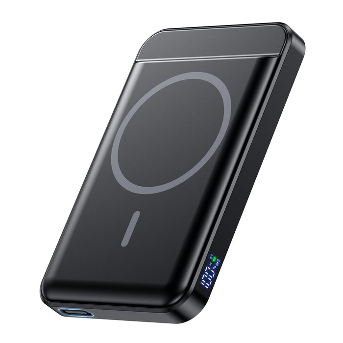 IFIDOL for Magsafe Battery Pack, Wireless Portable Charger for iPhone, (16000mAh) Magnetic Power Bank with (22W) USB-C Fast Charging for iPhone 16/16 Pro/ProMax, iPhone 15 14/13/12 Series - Black