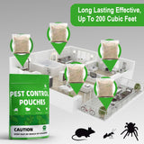 KPNKKWY Pest Control, Rodent Repellent Pouches, Mouse Repellant Indoor, Mice Peppermint to Repel Rat, Ant, Roach, Mosquito & Moth, RV Mouse Deterrent, Keep Mouse Away for House, Mice Control-8 Pouches