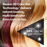 REVLON Colorsilk Beautiful Color Permanent Hair Color with 3D Gel Technology & Keratin, 100% Gray Coverage Hair Dye, 53 Light Auburn, 4.4 oz (Pack of 3)