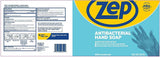 Zep Industrial Antibacterial Hand Soap - 1 Gallon (Case of 4) R46124 - Mild Formula, Removes Dirt and Soils From Hands