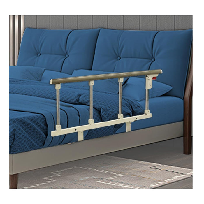 BEAUDE Bed Rails for Elderly Adults Seniors Bed Cane Assist Bar Railings Handle Bedside Rail Adjustable Safety Hospital Assistive Devices Guard Fall Prevention Handicap Grab Bar Support Rail - 37"x14"