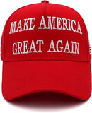 Trump 2024 45-47 Make America Great Again MAGA Hat Donald Trump Slogan with USA Flag Embroidered Adjustable Baseball Cap Black