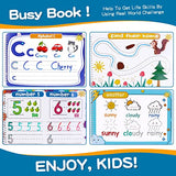 Preschool Learning Activities Educational Workbook, Handwriting Practice Book for Kids, Christmas Birthday Presents for 3 4 5 Year Old Boys Girl Toys for Kids, Montessori Busy Book Tracing Book Toys