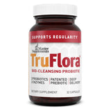 TruFlora Master Supplements 32 Capsules - Blend of Probiotics & Enzymes - Promotes Optimal Gut Health & Boosts Energy - Gluten Free - 32 Servings