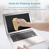 Mcyye 8 PCS Microfiber Cleaning Cloth for Glasses (6"x7"), Premium Eyeglass Cleaning Cloth, Lens Wipes Cloth for Electronics, Glasses, TV Screen, Cell Phone and Laptop, Cleaning the Screens Works Well