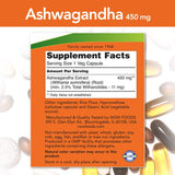 NOW Foods Ashwagandha Extract 450mg, 90 VCaps (Pack of 2)