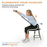 ProStretch CoreStretch, Adjustable Upper and Lower Back Stretcher, Physical Therapy Tool for Back Pain Relief and Shoulder Stretching