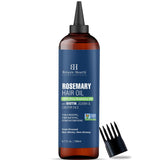 Botanic Hearth 100% Pure Rosemary Oil For Hair Growth Infused With Biotin (6.7 fl oz) | Hair strengthening Treatment | Nourishing & Volumizing | With Jojoba Oil & Castor Oil | Non GMO Verified